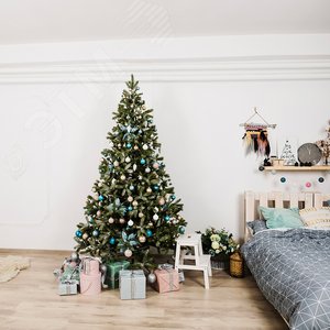 Гирлянда линейная LED синий 6 м с контроллером - фото 6