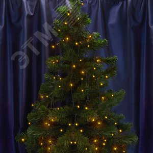 Гирлянда линейная LED желтый 10 м с контроллером - фото 1