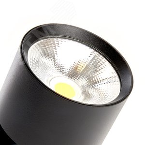 Светильник светодиодный трековый на шинопровод ДПО-15w 4000К 1350Лм черный - фото 2