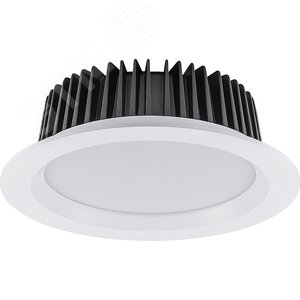 Изображение товара Светильник светодиодный ДВО-12w 4000К 1080Лм белый (шт)