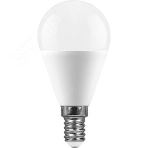Лампа светодиодная LED 13вт Е14 дневной матовый шар - фото 2