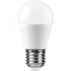 Лампа светодиодная LED 13вт Е27 белый матовый шар - фото 2