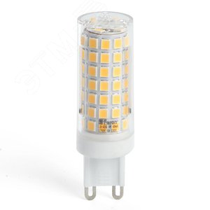 Лампа светодиодная LED 9вт 230в G9 теплый капсульная - фото 3