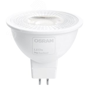 Лампа светодиодная LED 7вт 230в G5.3 белый с линзой 38 град .PRO - фото 2