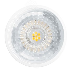 Лампа светодиодная LED 7вт 230в GU10 белый с линзой 110 град .PRO - фото 3
