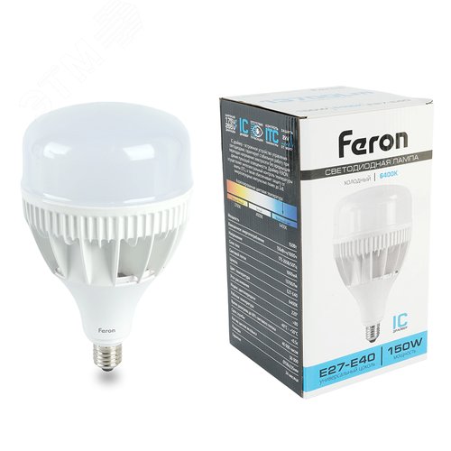 Лампа светодиодная LED 150вт Е27/Е40 дневной - фото 1