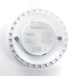 Лампа светодиодная LED 11вт GX53 теплый таблетка Feron.PRO LB-1511 FERON - 4