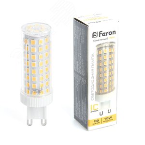 Изображение товара Лампа светодиодная LED 15вт 230в G9 теплый капсульная (шт)