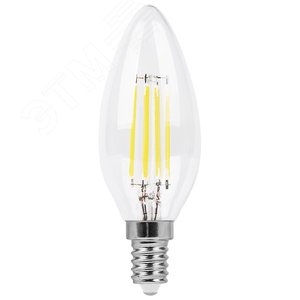Лампа светодиодная LED 11вт Е14 дневной свеча FILAMENT - фото 2