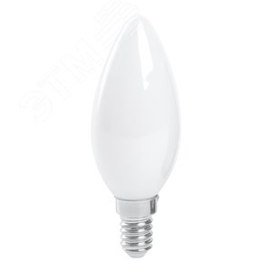 Лампа светодиодная LED 15вт Е14 теплый матовая свеча FILAMENT - фото 2
