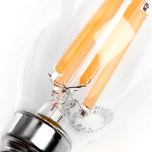 Лампа светодиодная LED 15вт Е14 теплый свеча на ветру FILAMENT LB-718 38261 FERON - 3