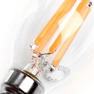 Лампа светодиодная LED 15вт Е14 белый свеча на ветру FILAMENT LB-718 38263 FERON - 3