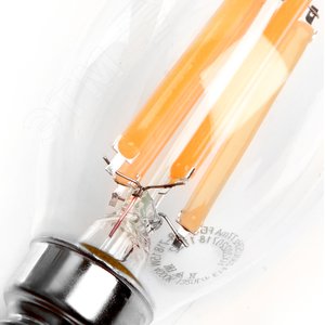 Лампа светодиодная LED 15вт Е14 дневной свеча на ветру FILAMENT LB-718 38264 FERON - 3