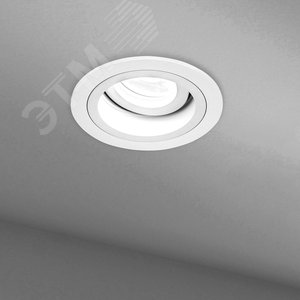 Светильник ИВО-50w G5.3 поворотный белый - фото 2