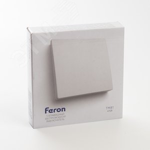 Выключатель дистанционного управления 230V 500W одноклавишный, белый, Feron TM81 FERON - 8