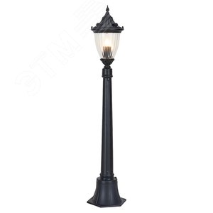 Светильник НТУ-60w столб Е27 IP44 черный - фото 2