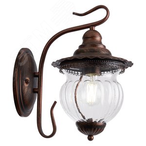 Изображение товара Светильник НБУ-60w вниз Е27 IP44 коричневый (шт)