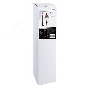 Светильник НТУ-60w столб Е27 IP44 коричневый - фото 7