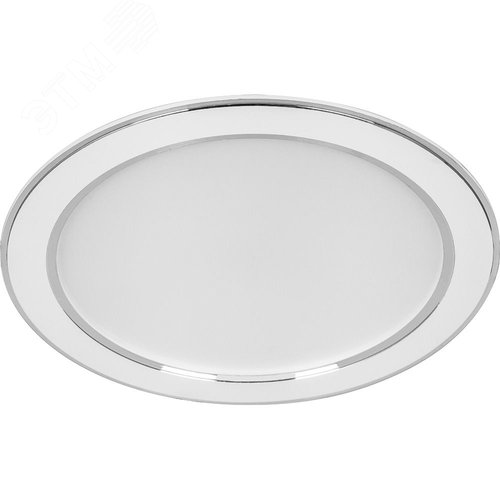 Светильник светодиодный ДВО-5w 4500К,400Лм,бел - фото 1