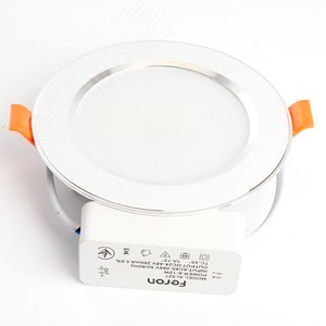 Светильник светодиодный ДВО-9w 4500К 720Лм белый - фото 2