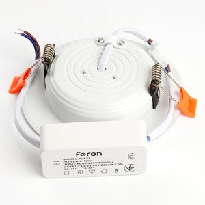 Светильник светодиодный ДВО-9w 4500К 720Лм белый - фото 3