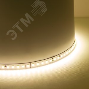 Лента светодиодная стабилизированная LEDх120/м 20м 9.6w/m 24в тепло-белый