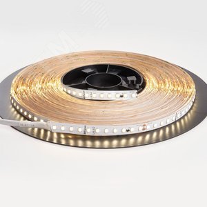 Лента светодиодная 9.6Вт/м 24В 3000К IP20 120LED/м LS520 стабилизированная - фото 2