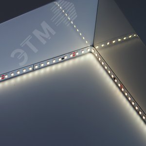 Лента светодиодная стабилизированная LEDх120/м 20м 9.6w/m 24в белый LS520 FERON - 4