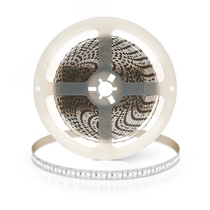 Лента светодиодная 17Вт/м 12В 3000К IP20 180LED/м LS616 - фото 1