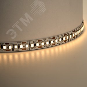 Лента светодиодная 17Вт/м 12В 3000К IP20 180LED/м LS616 - фото 2