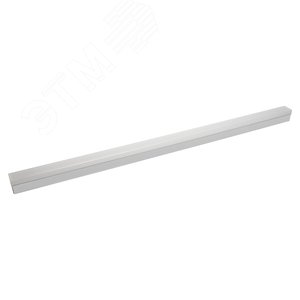 Светильник светодиодный ДПО-36вт 4000К 3600Лм линейный рассеиватель матовый в алюминиевом корпусе белый - фото 1