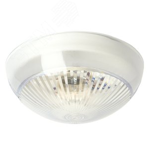 Светильник НБП-06-60-101 c фото-шумовым датчиком Е27 IP54 поликарбонат прозрачный - фото 2