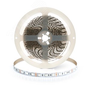 Лента светодиодная 14.4Вт/м 12В RGB IP20 60LED/м LS606 - фото 2