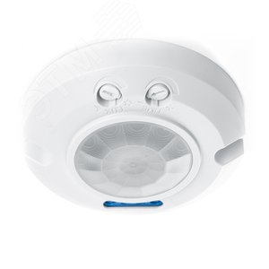 Датчик движения ИК потолочный 400w 360 градусов 8м IP20 белый - фото 2