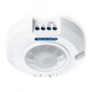 Датчик движения ИК потолочный 400w 360 градусов 8м IP20 белый - фото 3