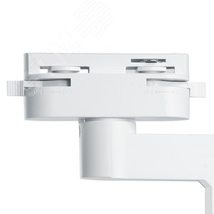 Светильник трековый на шинопровод ДПО E27 без лампы белый - фото 4