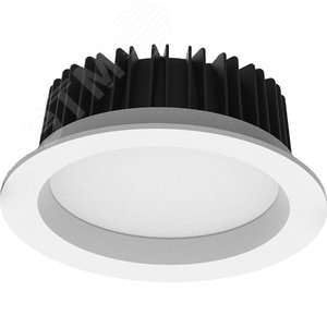 Светильник светодиодный ДВО-20w 4000К 1600Лм IP65 белый - фото 1
