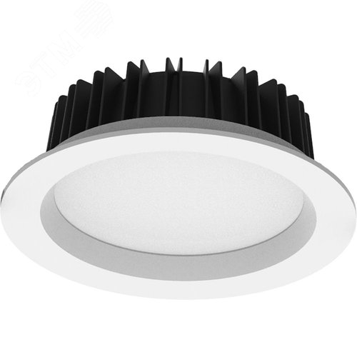 Светильник светодиодный ДВО-30w 4000К 2400Лм IP65 белый - фото 1