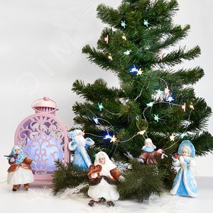 Гирлянда линейная Звездочки LED мульти 1.8м USB - фото 2