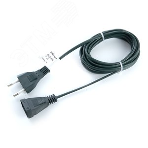Сетевой шнур для гирлянд 3м IP20 зеленый