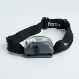 Фонарь светодиодный налобный аккумуляторный 3w 1COB USB IP44 пластик - фото 3