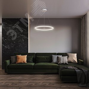 Светильник светодиодный ДПО-60w 4000К 4200Лм на подвесе белый - фото 3