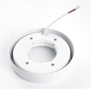 Светильник ДБО-20w GX53 без лампы белый матовый - фото 2