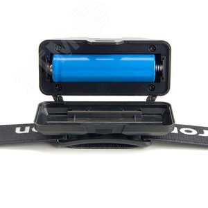 Фонарь светодиодный налобный аккумуляторный USB 1х18650 3w+2w XPE+COB IP44 пластик - фото 6