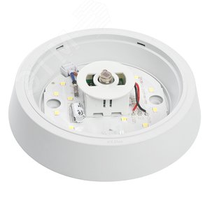 Светильник светодиодный ДБО-10w с датчиком 4000К 800Лм круглый белый AL3022 41790 FERON - 3