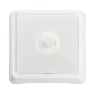 Светильник светодиодный ДБО-20w с датчиком 6500К 1600Лм квадратный белый - фото 3