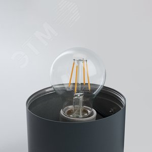 Светильник НТУ-60w столб Е27 IP54 черный - фото 2