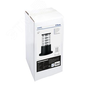 Светильник НТУ-60w столб Е27 IP54 черный - фото 6