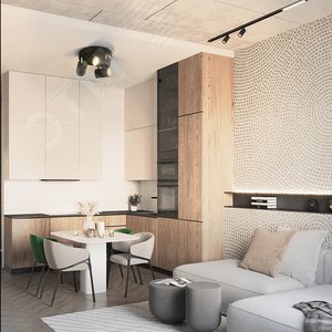 Светильник ДБО 3хGU10 без ламп наклонный на круглом основании черный - фото 4