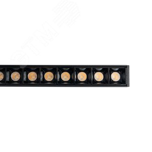 Светильник светодиодный трековый магнитный на шинопровод ДПО-24w 4000К 2160Лм 48v черный - фото 5